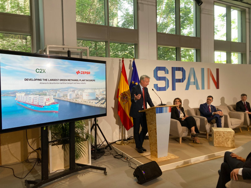 CEPSA AND C2X TO DEVELOP THE LARGEST GREEN METHANOL PLANT IN EUROPE
